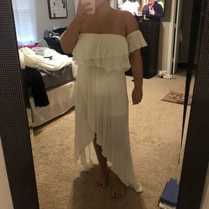 Flowy Ivory Dress